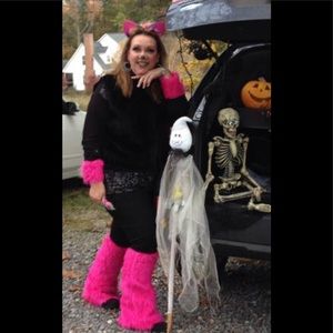 Halloween Costume! Pink Kitty Cat! Adult or Child